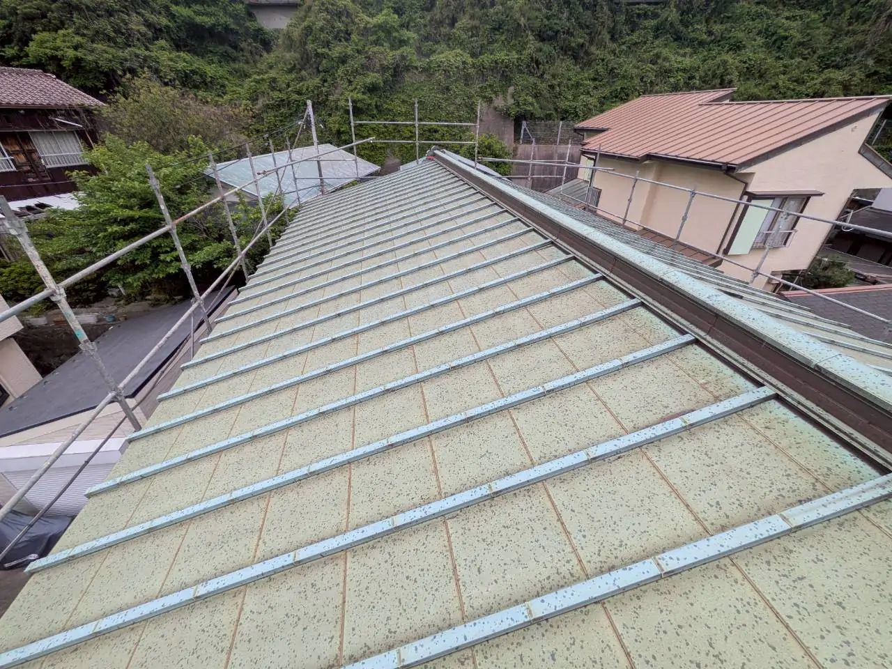 瓦棒から立平へ